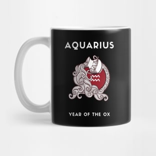 AQUARIUS / Year of the OX Mug